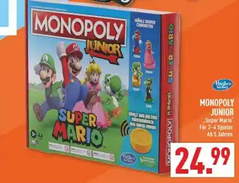 Marktkauf Hasbro gaming monopoly junior super mario Angebot