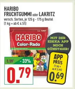 Marktkauf Haribo fruchtgummi Angebot
