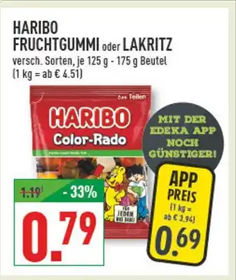 Marktkauf Haribo fruchtgummi Angebot