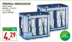 Marktkauf Römerwall mineralwasser Angebot