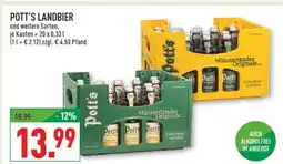 Marktkauf Pott's landbier Angebot