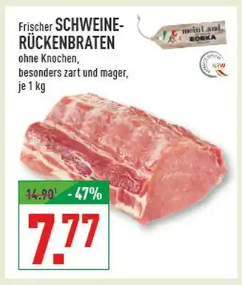 Marktkauf Frischer schweinerückenbraten Angebot