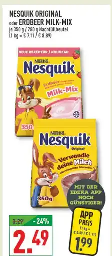 Marktkauf Nestlé nesquik original Angebot