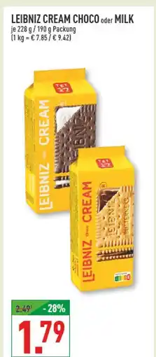 Marktkauf Leibniz cream choco Angebot