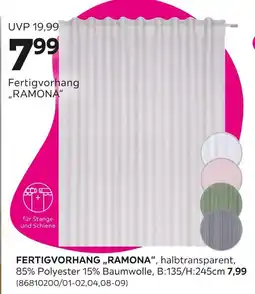 Mömax Fertigvorhang „ramona“ Angebot