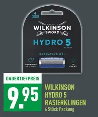 Marktkauf Wilkinson hydro 5 rasierklingen Angebot