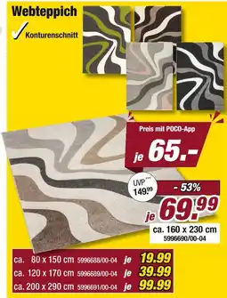 Poco Webteppich Angebot