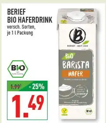Marktkauf Berief bio haferdrink Angebot