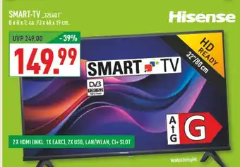 Marktkauf Hisense smart-tv 32e40t Angebot