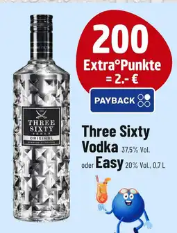 trinkgut Three sixty vodka Angebot