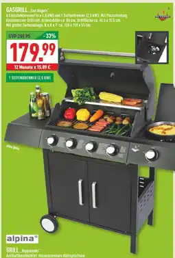 Marktkauf El fuego gasgrill san angelo Angebot