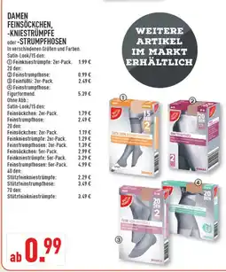 Marktkauf Damen feinsöckchen, -kniestrümpfe oder -strumpfhosen Angebot