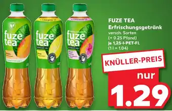 Kaufland FUZE TEA Erfrischungsgetränk Angebot