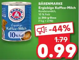 Kaufland BÄRENMARKE Ergiebige Kaffee-Milch Angebot
