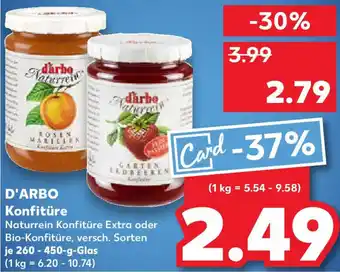 Kaufland D'ARBO Konfitüre Angebot
