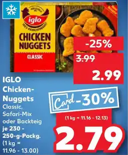 Kaufland IGLO Chicken Nuggets Angebot