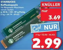 Kaufland STARBUCKS Kaffeekapseln Angebot