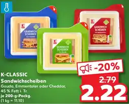 Kaufland K-CLASSIC Sandwichscheiben Angebot