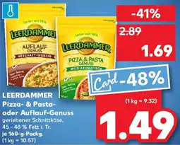 Kaufland LEERDAMMER Pizza- & Pasta oder Auflauf-Genuss Angebot