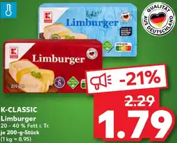 Kaufland K-CLASSIC Limburger Angebot
