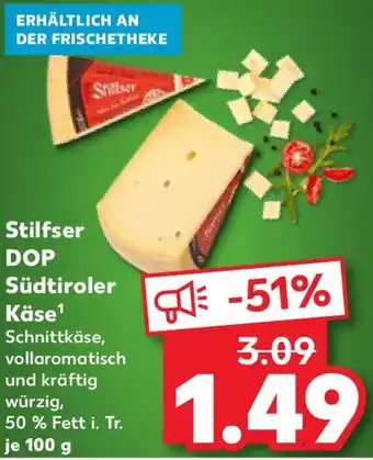 Kaufland Stilfser DOP Südtiroler Käse Angebot