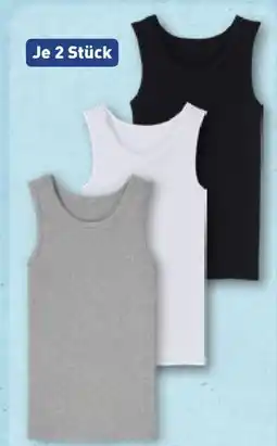 Aldi Nord Up2Fashion Herren-Feinripp-Unterhemden 2er Angebot
