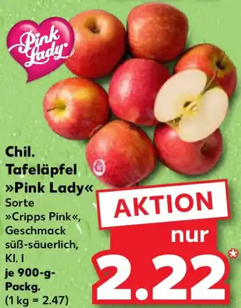 Kaufland Chil. Tafeläpfel Pink Lady Angebot