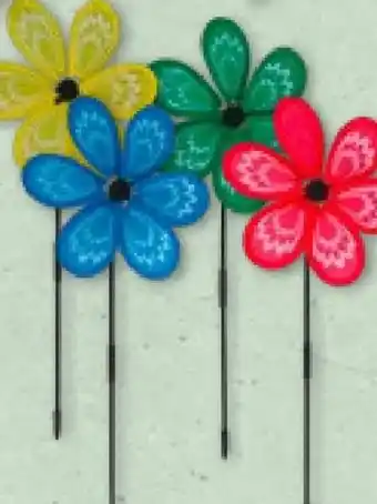 Aldi Nord Windrad auf Stab Blume Angebot