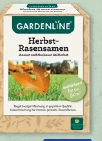 Aldi Nord Gardenline Herbst-Rasensamen Angebot