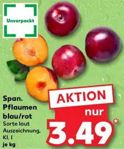 Kaufland Span. Pflaumen blau/rot Angebot
