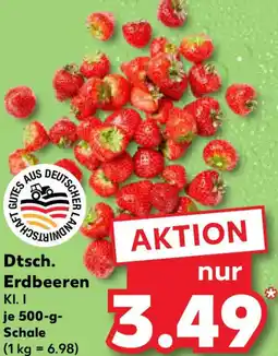 Kaufland Dtsch. Erdbeeren Angebot