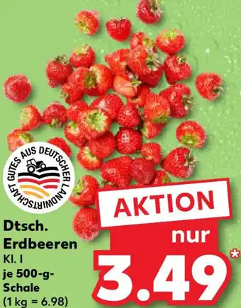 Kaufland Dtsch. Erdbeeren Angebot