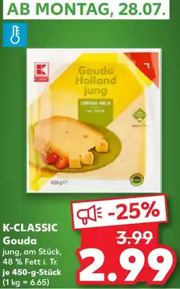 Kaufland K-CLASSIC Gouda Angebot