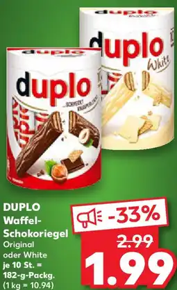 Kaufland DUPLO Waffel-Schokoriegel Angebot