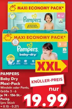 Kaufland PAMPERS Baby Dry Maxi-Pack Angebot