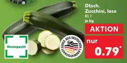 Kaufland Dtsch. Zucchini, lose Angebot