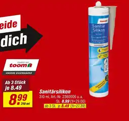 toom Baumarkt Toom sanitärsilikon Angebot