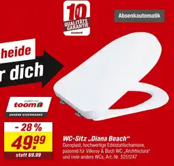 toom Baumarkt Toom wc-sitz „diana beach“ Angebot