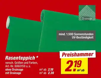 toom Baumarkt Rasenteppich Angebot
