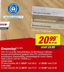 toom Baumarkt Greenvinyl Angebot