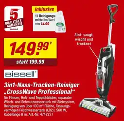 toom Baumarkt Bissell 3in1-nass-trocken-reiniger crosswave professional Angebot