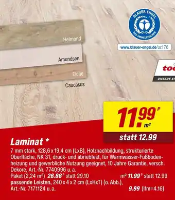 toom Baumarkt Laminat Angebot