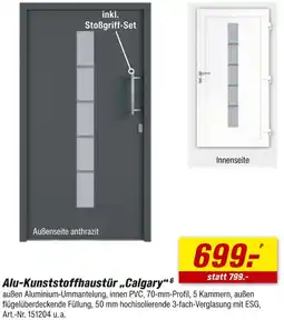 toom Baumarkt Alu-kunststoffhaustür „calgary“ Angebot