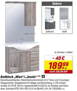 toom Baumarkt Badblock 'wien'/'jesolo' Angebot