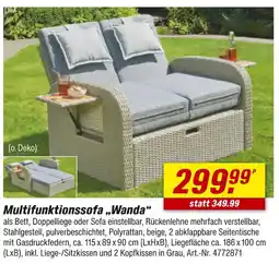 toom Baumarkt Multifunktionssofa „wanda“ Angebot