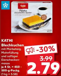 Kaufland KATHI Blechkuchen Angebot