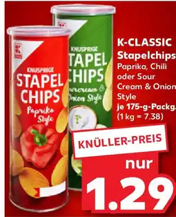 Kaufland K-CLASSIC Stapelchips Angebot