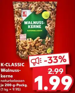 Kaufland K-CLASSIC Walnusskerne Angebot