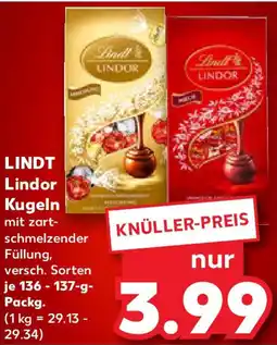 Kaufland LINDT Lindor Kugeln Angebot
