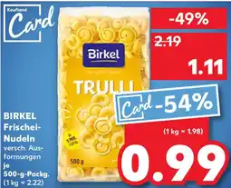 Kaufland BIRKEL Frischei-Nudeln Angebot